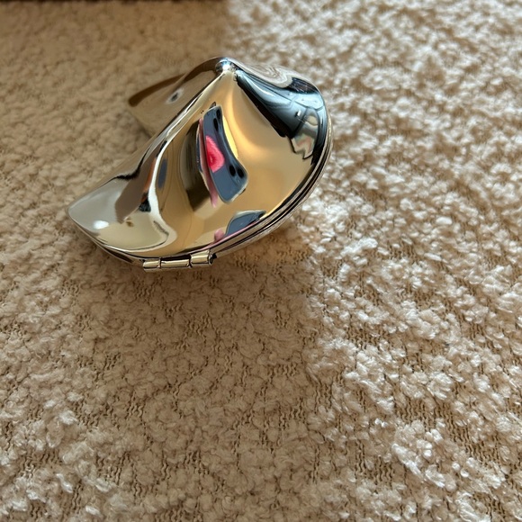 Unique Silver Fortune Cookie “box” in original Gumps box - Picture 7 of 7